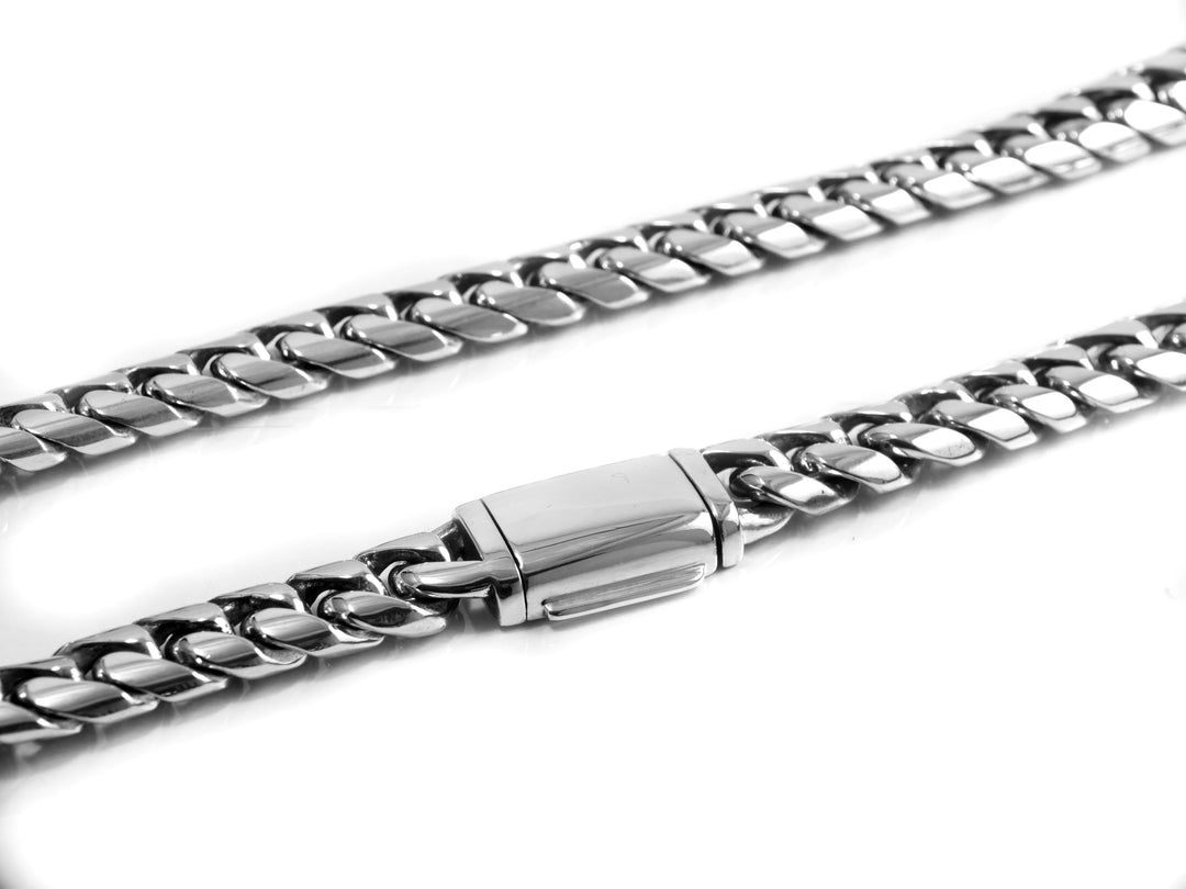 925 Sterling Silver Cuban Necklace