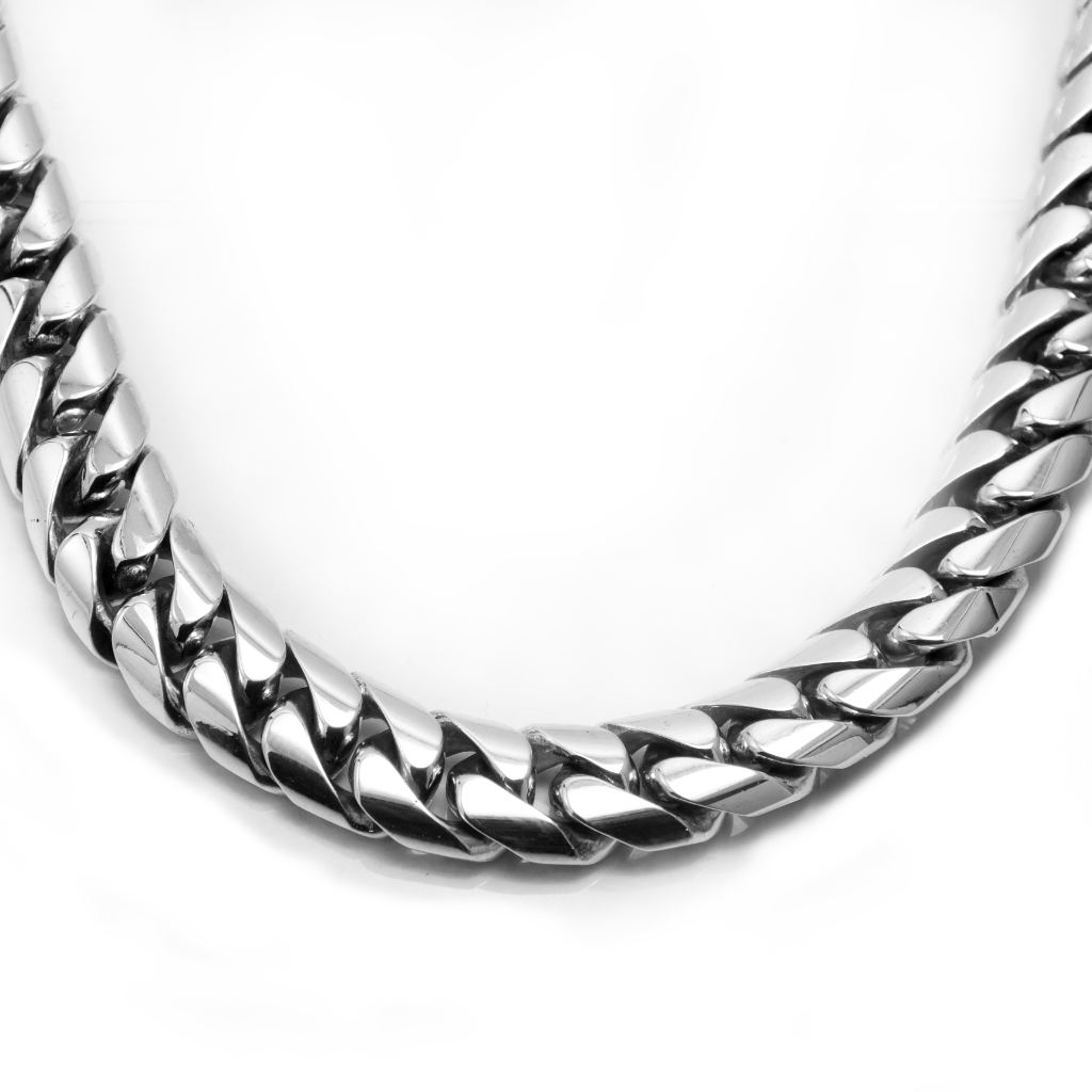 925 Sterling Silver Cuban Necklace